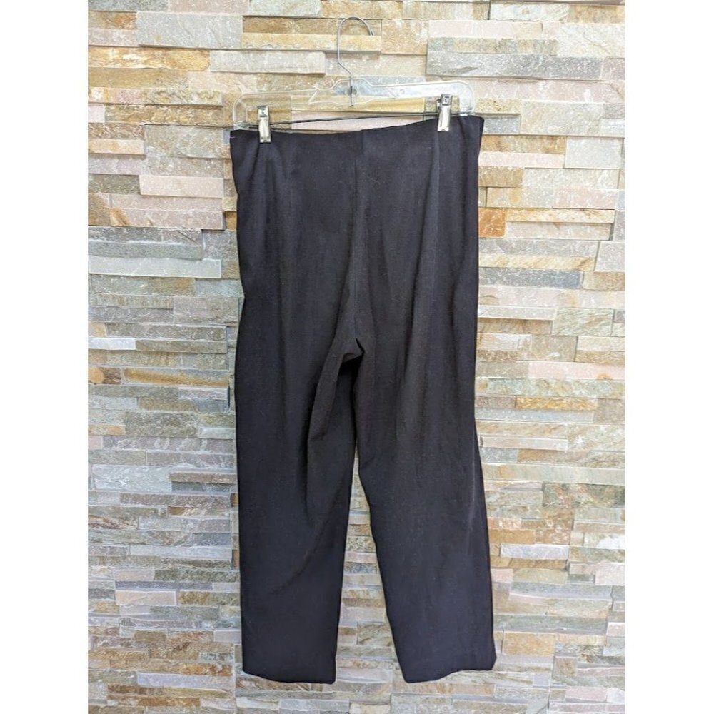 J. Jill Stretch Black High Rise Straight Leg Business Casual Pant Women's 8P